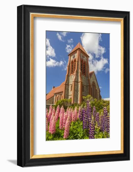 Falkland Islands, East Falkland, Stanley. Christ Church Cathedral-Cathy & Gordon Illg-Framed Photographic Print