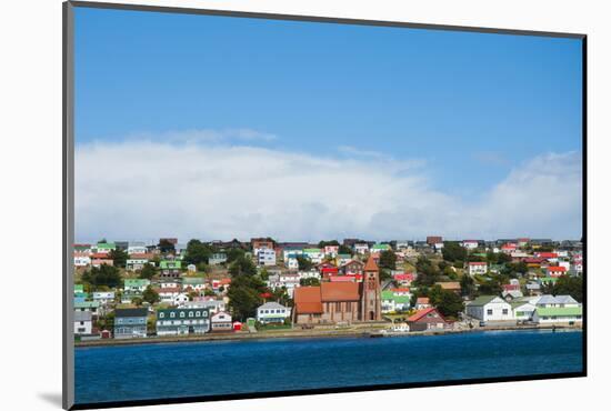 Falkland Islands. Stanley. View from the Water-Inger Hogstrom-Mounted Photographic Print