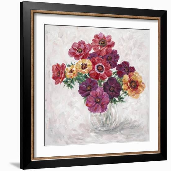 Fall Anemones-James Zheng-Framed Art Print