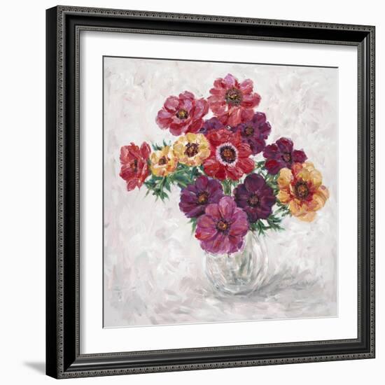 Fall Anemones-James Zheng-Framed Art Print