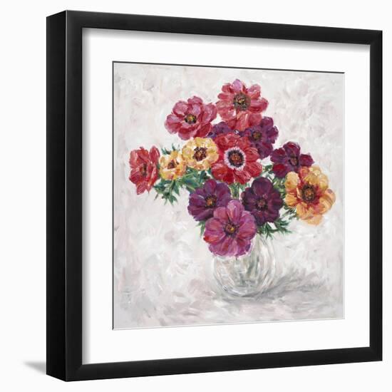 Fall Anemones-James Zheng-Framed Art Print