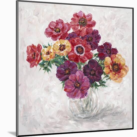 Fall Anemones-James Zheng-Mounted Art Print