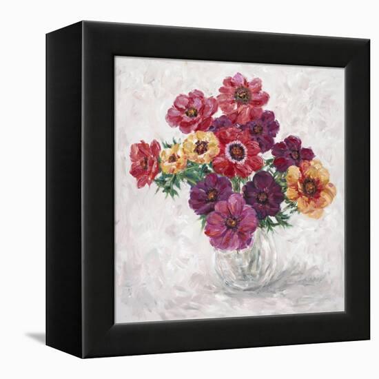 Fall Anemones-James Zheng-Framed Stretched Canvas