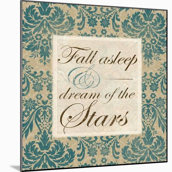 Fall Asleep and Dream of the Stars-Elizabeth Medley-Mounted Art Print