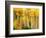 Fall Aspen Trees along Highway 2, Washington, USA-Janell Davidson-Framed Photographic Print