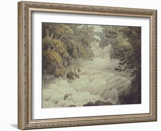 Fall at Cladish-John White Abbott-Framed Giclee Print