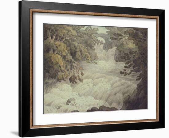 Fall at Cladish-John White Abbott-Framed Giclee Print