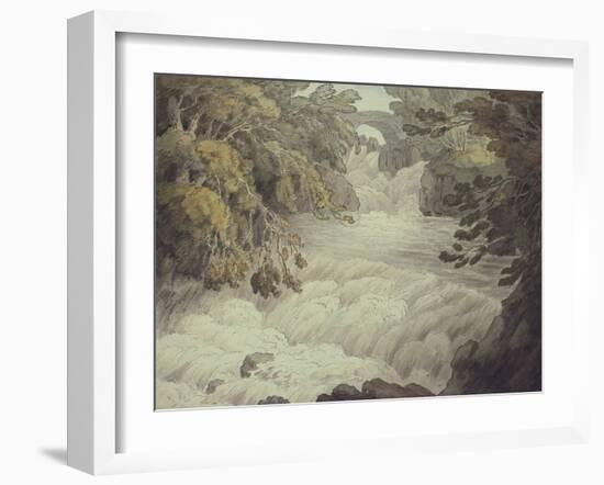 Fall at Cladish-John White Abbott-Framed Giclee Print