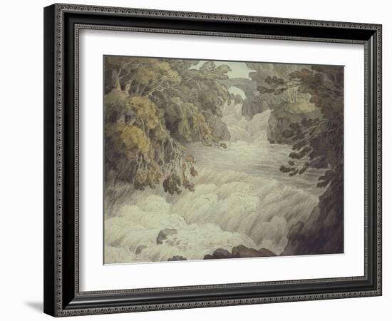 Fall at Cladish-John White Abbott-Framed Giclee Print