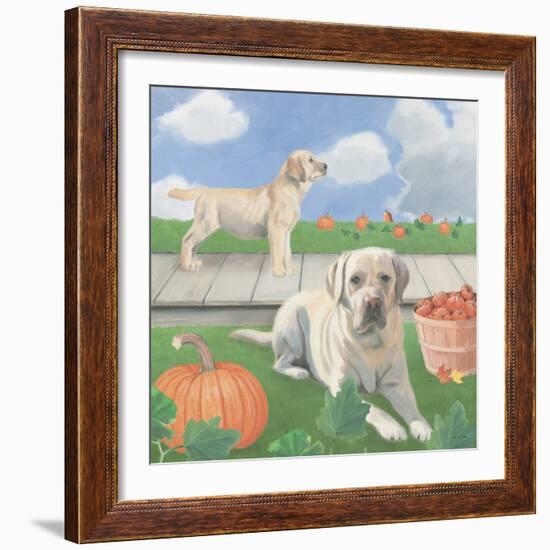 Fall at the Farm II-James Wiens-Framed Art Print