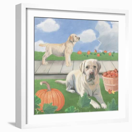 Fall at the Farm II-James Wiens-Framed Art Print