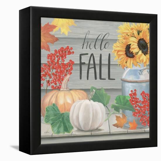 Fall at the Farm V-James Wiens-Framed Stretched Canvas