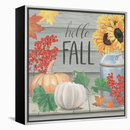 Fall at the Farm V-James Wiens-Framed Stretched Canvas