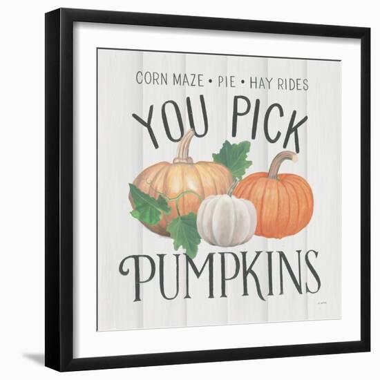 Fall at the Farm VII-James Wiens-Framed Art Print