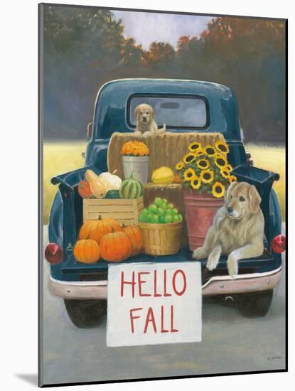 Fall Bounty III Hello Fall-James Wiens-Mounted Art Print