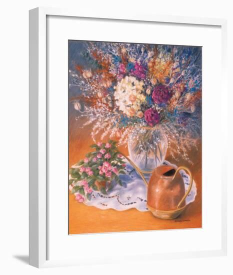 Fall Bouquet-Suzanne Laverdière-Framed Art Print
