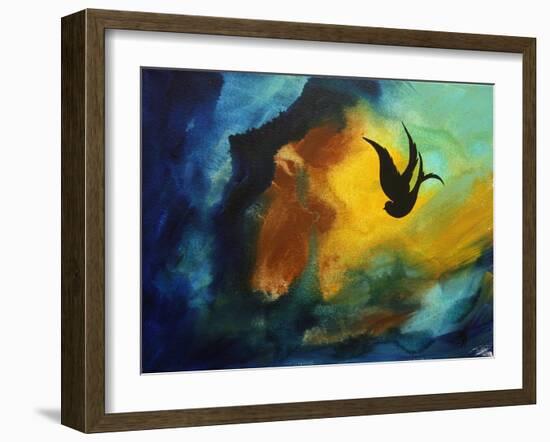 Fall Breeze-Megan Aroon Duncanson-Framed Art Print