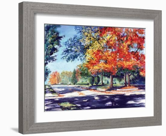 Fall Brilliance II-Todd Williams-Framed Art Print