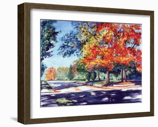 Fall Brilliance II-Todd Williams-Framed Art Print