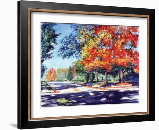 Fall Brilliance II-Todd Williams-Framed Art Print