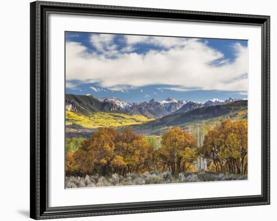 Fall Color Cimarron Road III-Don Paulson-Framed Giclee Print