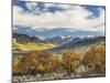 Fall Color Cimarron Road III-Don Paulson-Mounted Giclee Print