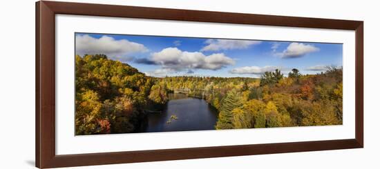 Fall Color Dead River Marquette County in the Upper Peninsula, Michigan-Richard and Susan Day-Framed Photographic Print