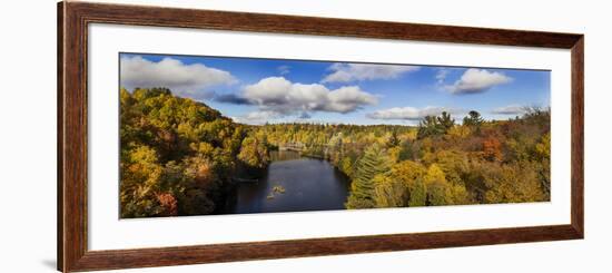 Fall Color Dead River Marquette County in the Upper Peninsula, Michigan-Richard and Susan Day-Framed Photographic Print