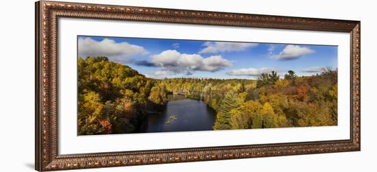 Fall Color Dead River Marquette County in the Upper Peninsula, Michigan-Richard and Susan Day-Framed Photographic Print