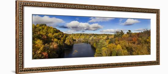 Fall Color Dead River Marquette County in the Upper Peninsula, Michigan-Richard and Susan Day-Framed Photographic Print