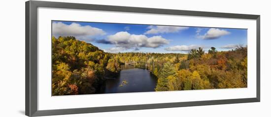 Fall Color Dead River Marquette County in the Upper Peninsula, Michigan-Richard and Susan Day-Framed Photographic Print