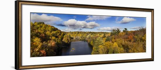 Fall Color Dead River Marquette County in the Upper Peninsula, Michigan-Richard and Susan Day-Framed Photographic Print