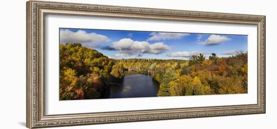 Fall Color Dead River Marquette County in the Upper Peninsula, Michigan-Richard and Susan Day-Framed Photographic Print