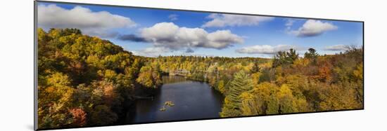 Fall Color Dead River Marquette County in the Upper Peninsula, Michigan-Richard and Susan Day-Mounted Photographic Print