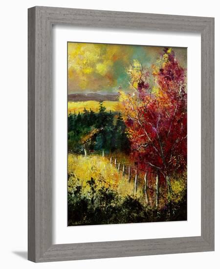 Fall colors 2 45-Pol Ledent-Framed Art Print