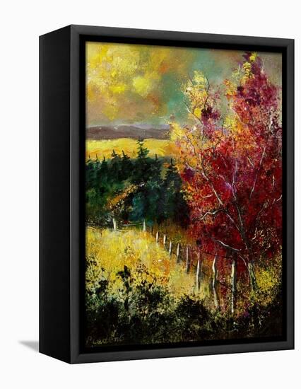 Fall colors 2 45-Pol Ledent-Framed Stretched Canvas