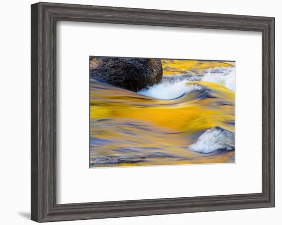 Fall Colors Along the Swift River in New Hampshire's White Mountain NF-Jerry & Marcy Monkman-Framed Photographic Print