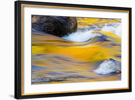 Fall Colors Along the Swift River in New Hampshire's White Mountain NF-Jerry & Marcy Monkman-Framed Photographic Print