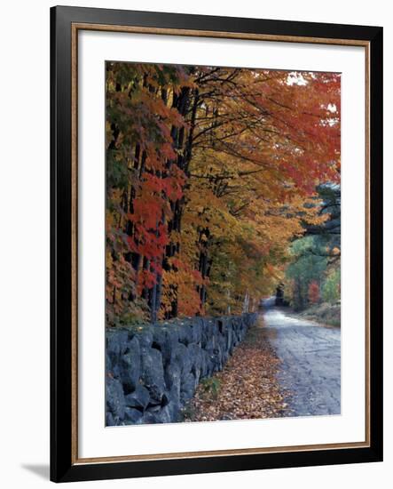Fall Colors in the White Mountains, New Hampshire, USA-Jerry & Marcy Monkman-Framed Photographic Print