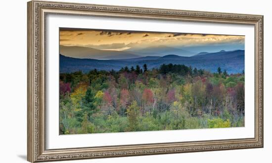 Fall Colors in the White Mountains, New Hampshire-Howie Garber-Framed Photographic Print