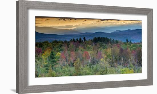 Fall Colors in the White Mountains, New Hampshire-Howie Garber-Framed Photographic Print