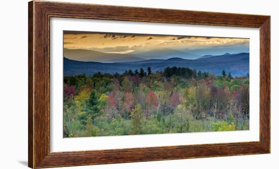 Fall Colors in the White Mountains, New Hampshire-Howie Garber-Framed Photographic Print