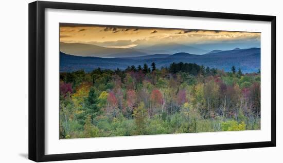 Fall Colors in the White Mountains, New Hampshire-Howie Garber-Framed Photographic Print