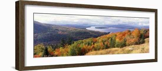 Fall Colors Mooselookmeguntic Lake, ME-null-Framed Photographic Print