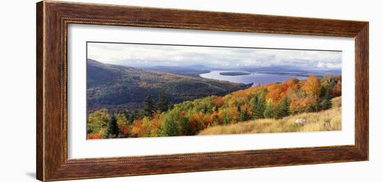 Fall Colors Mooselookmeguntic Lake, ME-null-Framed Photographic Print