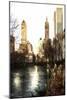 Fall Colors on Central Park II-Philippe Hugonnard-Mounted Giclee Print