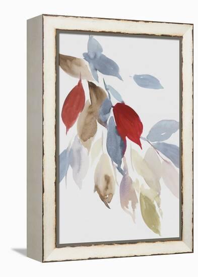 Fall Coloured Leaves I-Asia Jensen-Framed Stretched Canvas