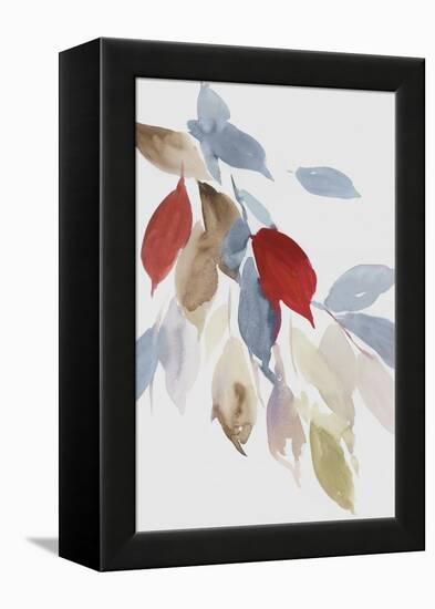 Fall Coloured Leaves I-Asia Jensen-Framed Stretched Canvas