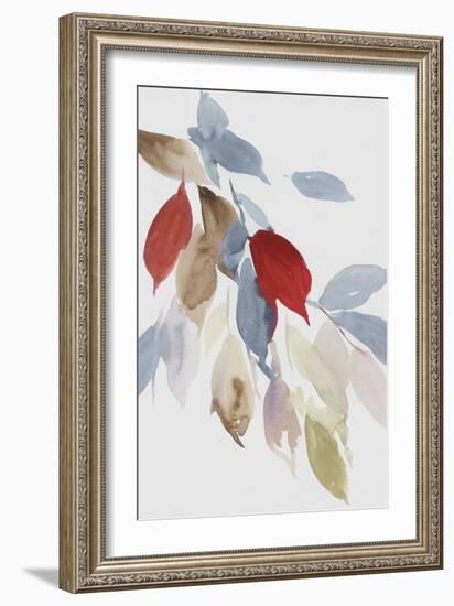 Fall Coloured Leaves I-Asia Jensen-Framed Art Print