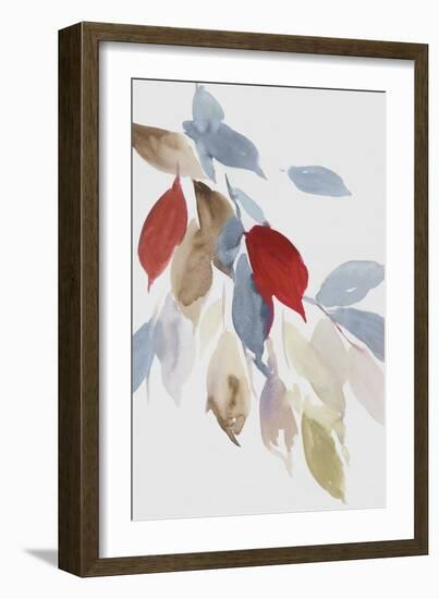 Fall Coloured Leaves I-Asia Jensen-Framed Art Print